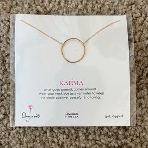 Dogeared Karma Necklace - Gold